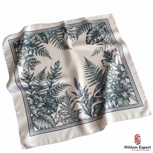 Custom Printed Square <b>Scarf</b> Women Premium Soft Lightweight Fabric OEM ODM Manufacturer Oahu Custom Fabric Products Fashion - Product Image 5