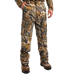 Pantalones de Caza Transpirables de Lona con Camuflaje para Hombre, Pantalones Cargo de Poliéster Impermeables para Uso en Exteriores de Verano - Product Image 1