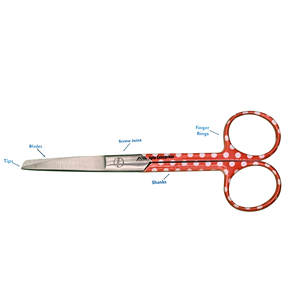 Ciseaux à pansements pour infirmières en acier inoxydable forgé, ciseaux médicaux, cisailles de traumatologie avec confort ergonomique - Product Image 6