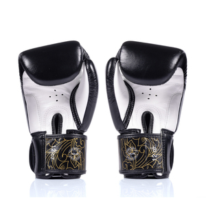 Guantes de Boxeo Fairtex de Primera Calidad, Nuevo Estilo, para Sparring, Diseño con Impresión OEM, Correa, 100% Cuero Genuino, Equipo de Entrenamiento de Lucha Fairtex para Gimnasio - Product Image 4
