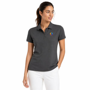comfortable women <b>polo</b> shirt designed with smooth fabric a neat collar and relaxed shape for everyday outfits work travel and - Product Image 1