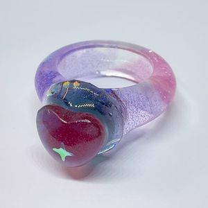 Beautiful Handmade <b>Resin</b> <b>Ring</b> for Women – Unique Designer Statement Jewelry with Artistic <b>Resin</b> Finish, Lightweight Fashion <b>Ring</b> - Product Image 2