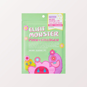ผลิตภัณฑ์ของแท้จากร้านค้า DANCING WHALE Ellifit Wonderland Monster PDRN Collagen Mask Pack 7 แผ่น มาส์กหน้าแผ่น - Product Image 4