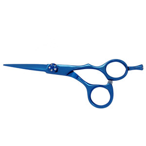Ciseaux de coiffure professionnels pour barbier, couleur personnalisée, acier inoxydable, pour droitiers, manche moyen, ciseaux de beauté pour salon - Product Image 3