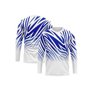 Camiseta Deportiva Personalizada al por Mayor con su Diseño y Nombre, Camiseta de Manga Larga para Baloncesto, Fútbol, para Adultos y Niños - Product Image 1