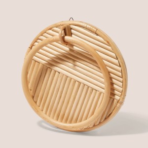 Porta toallas de mano para baño, de ratán de alta calidad, anillo para colgar toallas, el precio más bajo, colgadores para bufandas. - Product Image 1