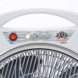 Ventilador Eléctrico de Pared al por Mayor, Enchufe Vietnam/EE. UU., Alta Velocidad, Oscilante, 3 Velocidades, Motor 100% Cobre, Luz LED - Product Image 4