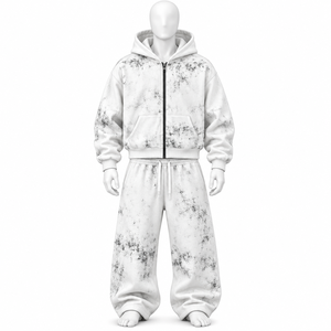 Conjuntos Deportivos para Hombre de Alta Calidad, Nuevo Diseño, a la Moda, Transpirables, 100% Algodón, Corte Ajustado, para Invierno - Product Image 3