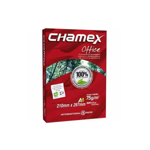 กระดาษถ่ายเอกสารคุณภาพสูงสำหรับงานพิมพ์จำนวนมาก Chamex เหมาะสำหรับธุรกิจงานเอกสาร วัสดุการเรียน และการใช้งานในสำนักงาน - Product Image 1