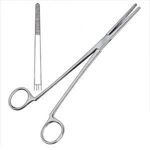 Pinzas Curvas y Rectas Manuales Básicas CRILE de Acero Inoxidable, Pinza Hemostática para Arterias, Instrumento Quirúrgico Clase I, Modelo Crile - Product Image 5