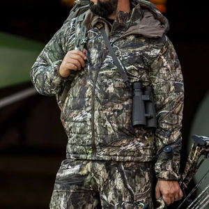 Vestes de chasse unisexes, vêtements d'extérieur imperméables, softshell camouflage, manteau d'hiver pour la chasse et la pêche - Product Image 4