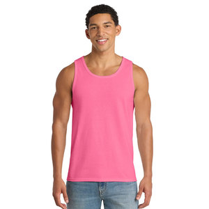 Gym Workout Tank Tops for Men Breathable Eco-Friendly O-Neck Polyester/Cotton Quick-Dry Sleeveless Athletic Training Shirts Drop - Product Image 4