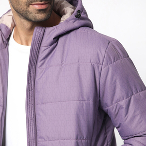Cheap Price Light <b>Weight</b> Comfortable Full Sleeves Two Pocket Customized Logo Printing Men Puffer Jacket - Product Image 2