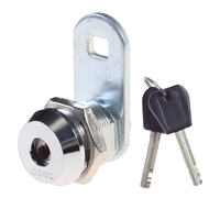 MK102BS haute sécurité Ncr Atm distributeurs automatiques serrure à clé cylindre armoire serrure à came 17.5mm disque detainer serrure à came