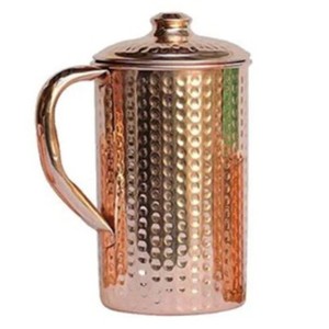 Jarra de Cobre Martillado de Lujo Moderno, Doble Pared, Gran Capacidad, Portátil y Desechable, para Hogar, Oficina y Uso en Exteriores - Product Image 2