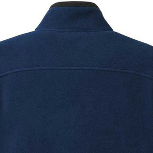 Chaqueta Bomber de Forro Polar Transpirable Azul Oscuro para Hombre, Marca ELEGANT CORPORATION, Cuello Alto, Cierre de Cremallera, Informal, Invierno, 100% Lana - Product Image 2