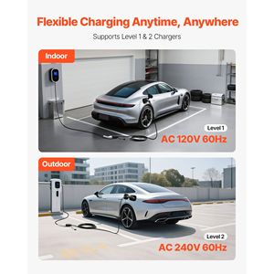 Nuovo Cavo di Prolunga per Caricabatterie EV da 48 Amp, 21 Piedi, Compatibile J1772, 120V 240V, Caricabatterie per Veicoli Elettrici SAE, Condizione: Nuovo - Product Image 4