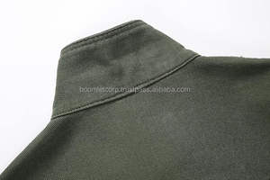 Boomletcorp Custom Men's Denim Jacket with <b>Stand</b> Collar High Street Style for Spring Autumn and Winter Season Supplements - Product Image 3