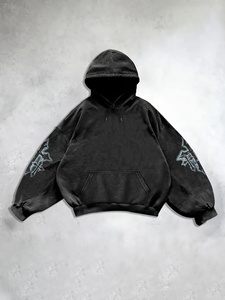Sudadera con Capucha de Felpa para Hombre, Estilo Tie-Dye, Corte Regular, Informal, para Otoño, 100% Algodón Tejido, Manga Larga - Product Image 1