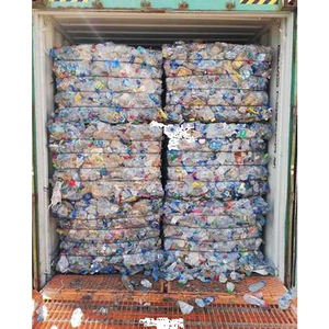 Bales de bouteilles PET recyclées après consommation, plastique propre recyclable pour la production industrielle de qualité moulage par injection - Product Image 4
