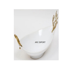 Fourniture servant des bols de service en matériaux de qualité supérieure pour les fournisseurs en gros concepteur de décoration fantaisie de luxe bon marché alimentaire - Product Image 1