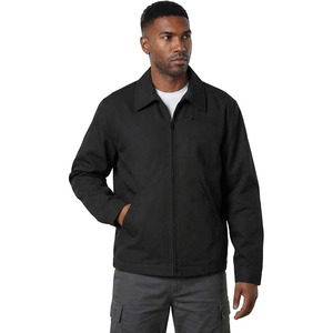 Men's Relaxed Fit <b>Work</b> <b>Jacket</b>, Heavy-Duty 100% Cotton Duck <b>Canvas</b> | Wear-Resistant, Zippered Chest Storage, Angled Hand Pockets - Product Image 1