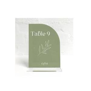 Support de numéros de table en bois artisanal de qualité supérieure, porte-menu de table durable pour hôtels, traiteurs, événements et décorations de fêtes - Product Image 2