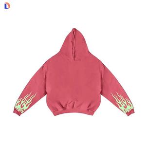 OEM survêtement de haute qualité pour hommes pantalon de survêtement évasé et ensembles de sweat à capuche survêtement unisexe vente en gros - Product Image 2