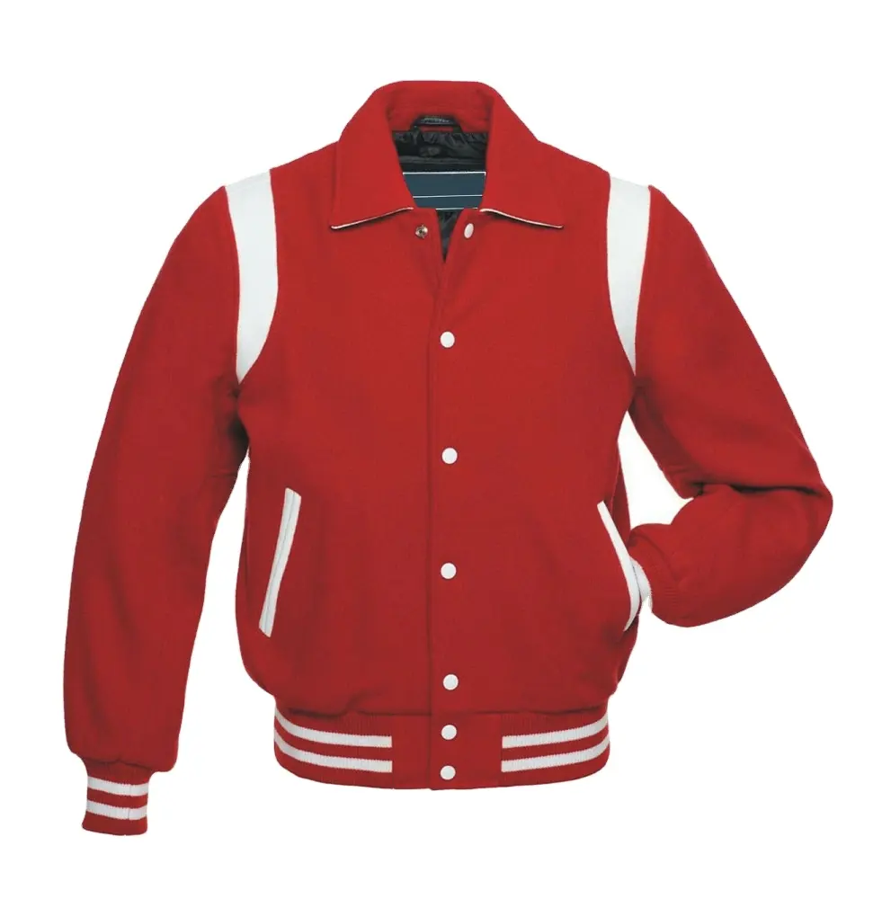 Varsity Jacket Manches en cuir personnalisées Chenille Broderie Patched Varsity Jackets Vintage Streetwear Baseball Jackets