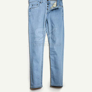 Pantalones de hombre transpirables al por mayor con MOQ bajo, diseño personalizado, pantalones vaqueros lavados de última moda para venta en línea - Product Image 5