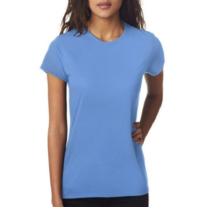 Dernière tendance en matière de design, t-shirts à manches courtes en toile à col rond pour femmes, prix bas, qualité supérieure, service OEM, tailles plus grandes, vente chaude - Product Image 5