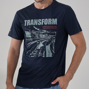 เสื้อยืดคอตตอนพรีเมียมผู้ชาย ทรงปกติ เนื้อผ้านุ่ม ระบายอากาศดี คอกลม สวมใส่สบาย เหมาะสำหรับฤดูร้อน ใส่ได้ทุกวัน สไตล์สตรีทแวร์ สำหรับขายปลีก - Product Image 1
