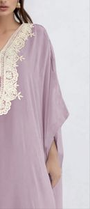 2026 Trendy Beautiful Dubai Embroid Kaftan for Women Hand Work Kaftan Traditional Islamic Clothing and Accessory Designed - Product Image 3