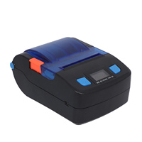 Impresora Térmica Portátil BRIGHTEK WH-M13 de 57 mm, Blanco y Negro, con Cortador Automático, 203 DPI, Compatible con Códigos de Barras 1D/2D, Interfaz USB+BT, en Stock