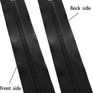 Fermetures éclair en spirale en plastique à extrémité ouverte personnalisées pour vestes, vêtements, articles vestimentaires – Durables, légères, séparables - Product Image 6