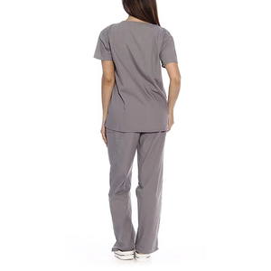 Cheap High Quality Dental Hospital OEM Logo <b>Doctor</b> Nurse Scrubs Comfortable Women Men Medical Knitted 100% Cotton Scrubs <b>Sets</b> - Product Image 6