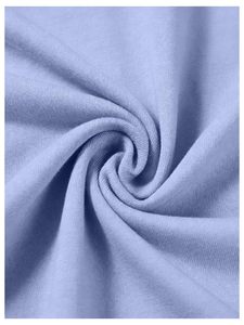 Camiseta estampada gráfica para hombre, azul claro, manga corta, cuello redondo, corte regular, informal, de jersey, a precio económico, de alta calidad - Product Image 5
