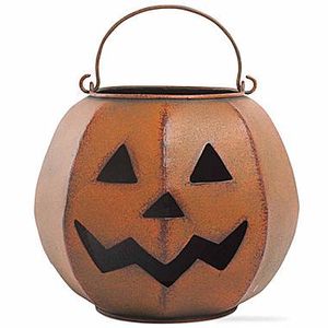Bougeoir en métal noir avec design en forme de nœud pour décoration d'Halloween - Product Image 6
