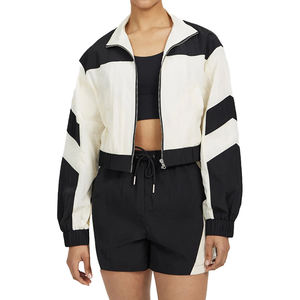 Shorts Set Windbreaker Zip-Up Hooded <b>Jacket</b> with Track Suit Short Sets for Women - Product Image 6