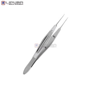 Pinzas de Sutura Castroviejo de 12 mm, Instrumentos Médicos Quirúrgicos para Procedimientos Delicados de Oftalmología y Microcirugía, Castroviejo Profesional - Product Image 5