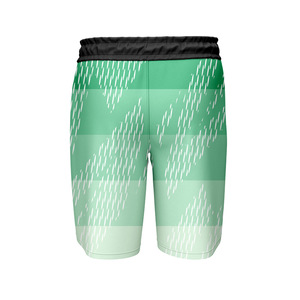 Shorts de sport personnalisés avec design par sublimation, style rétro, surdimensionnés, vente en gros, shorts de basketball pour hommes 2026 - Product Image 2