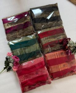 Indian Wear <b>Black</b> Gold Space Silk Saree Embroidered <b>Roses</b> Women Traditional Wedding Wear India Pakistan Style Modern Recycled - Product Image 4