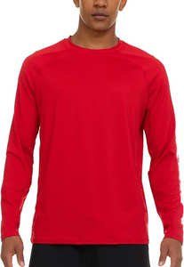 Men Rash Guard Long Sleeve Breathable Stretch Quick Dry UV Protection Swim <b>Surfing</b> Training Athletic Wear Men Rash Guard - Product Image 3