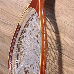 Red de pesca de malla de silicona plegable de 79,5 cm con interruptor de bloqueo Clip de cinturón Bass Trout Boat N02 Red de aterrizaje de pesca - Product Image 6