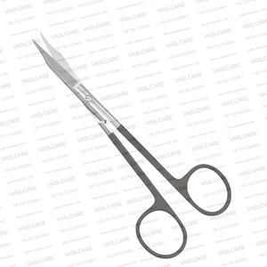 Tijeras Curvas Dentadas Goldman Fox de 12.5cm, Tijeras de Disección Finas para Tejidos Delicados, Recorte de Piel y Corte de Suturas - Product Image 2