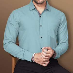 Chemise en lin et coton grande taille pour homme, manches longues, respirante, décontractée, vente en gros OEM - Product Image 4