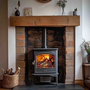 Entrega Rápida, Estufa de Pellets de Primera Calidad, Quemador de Leña con Bajo Contenido de Ceniza, Estufa de Calefacción Interior, Venta al Por Mayor, Lista para Uso Diario - Product Image 5