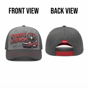 Gorra Trucker Personalizada, 280 GSM, Lona de Algodón Grueso, Malla Transpirable, 5 Paneles, Negro Verde Oliva, Bordado 3D, Unisex, Cierre a Presión - Product Image 4
