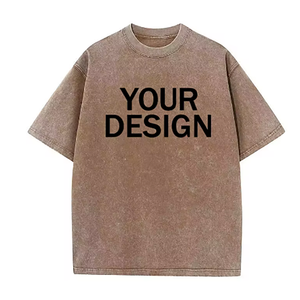 Camiseta Unisex de Algodón Lavado, Transpirable, con Logotipo Frontal Vintage, Corte Regular, Manga Corta, Estilo Urbano, Informal para Hombre - Product Image 6