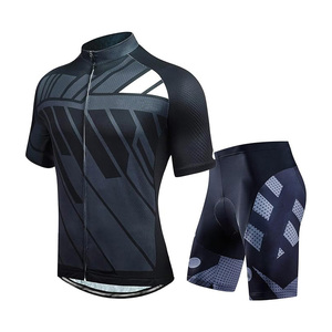 Vêtements de cyclisme respirants et à séchage rapide, impression personnalisée du nom de l'équipe, du logo et du numéro, maillot de cyclisme à manches courtes sublimé - Product Image 1